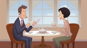 Illustration of 'See Eye to Eye'