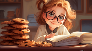 Illustration of 'One Smart Cookie'