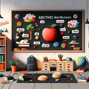 Discovering Adjectives for beginners course lingo stop