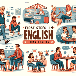 First Steps in English Conversation lINGO STOP ENGLISH LESSONS.png