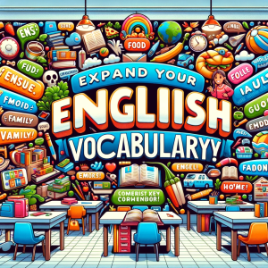 Vocabulary Building Blocks in English lingo stop.